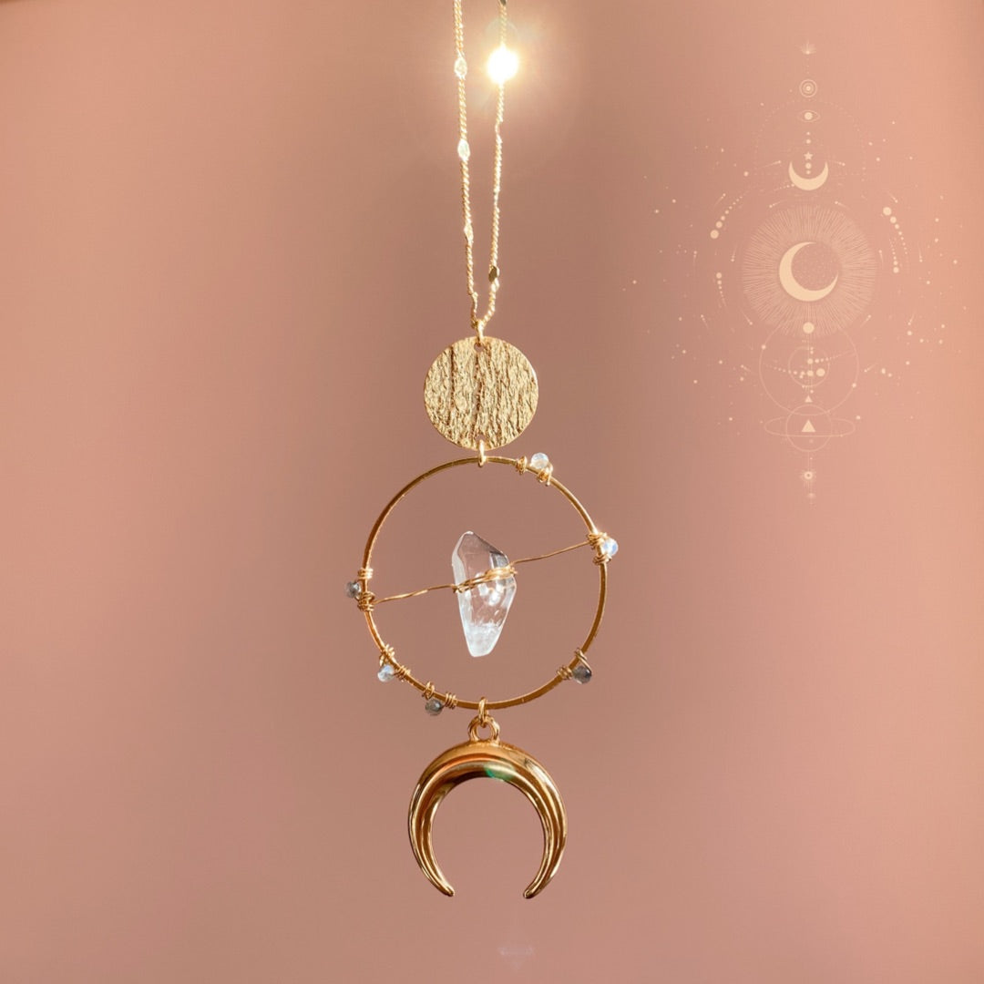 Collier Astra Pendulum Crystal