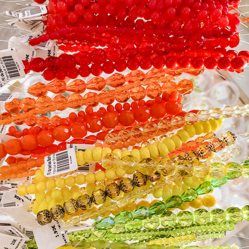 Bohemian beads in Czech glass