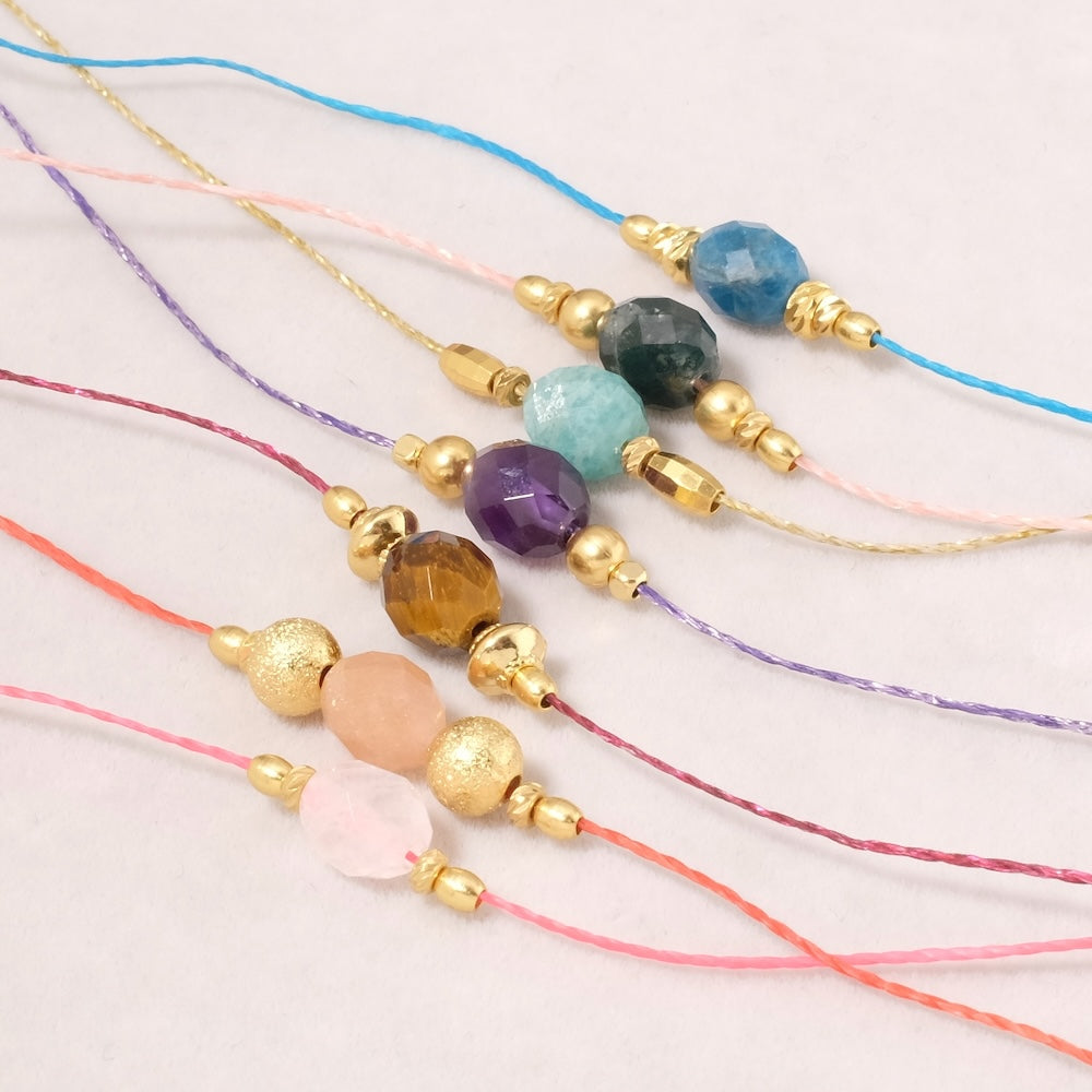 Perles en pierres naturelles ovale facettée