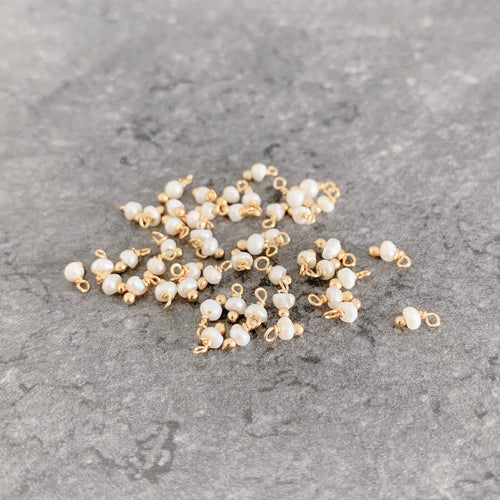 24K mounted beads