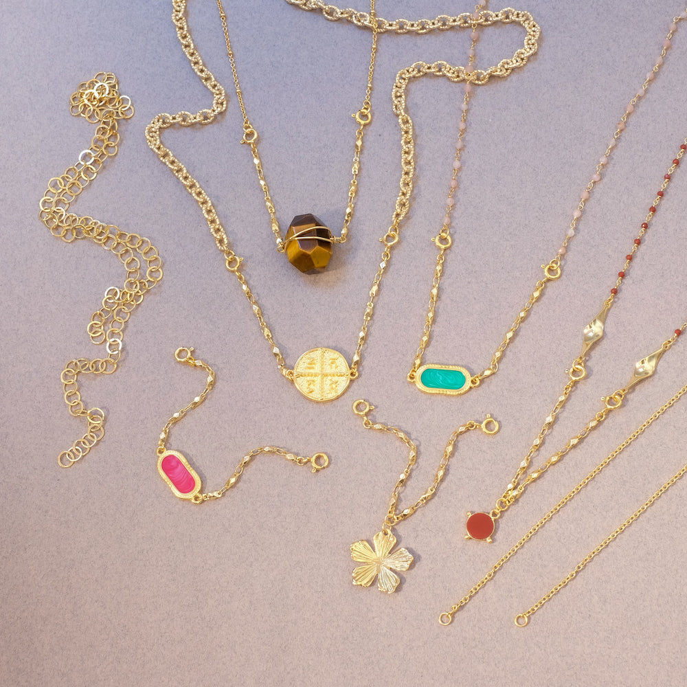 Colliers Pendentifs modulables et interchangeables