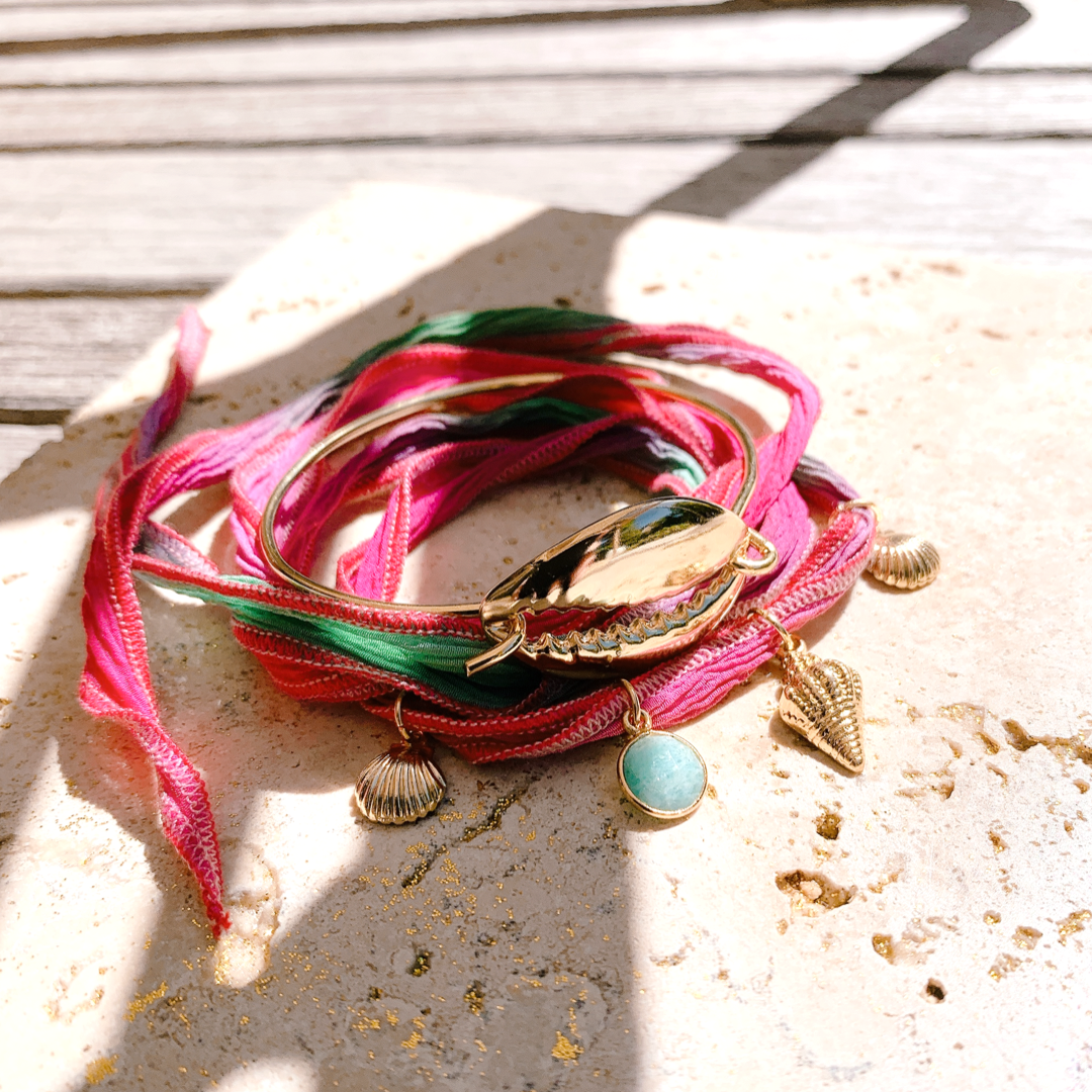 Exemple de création : Duo de plage – tuto Perles Corner