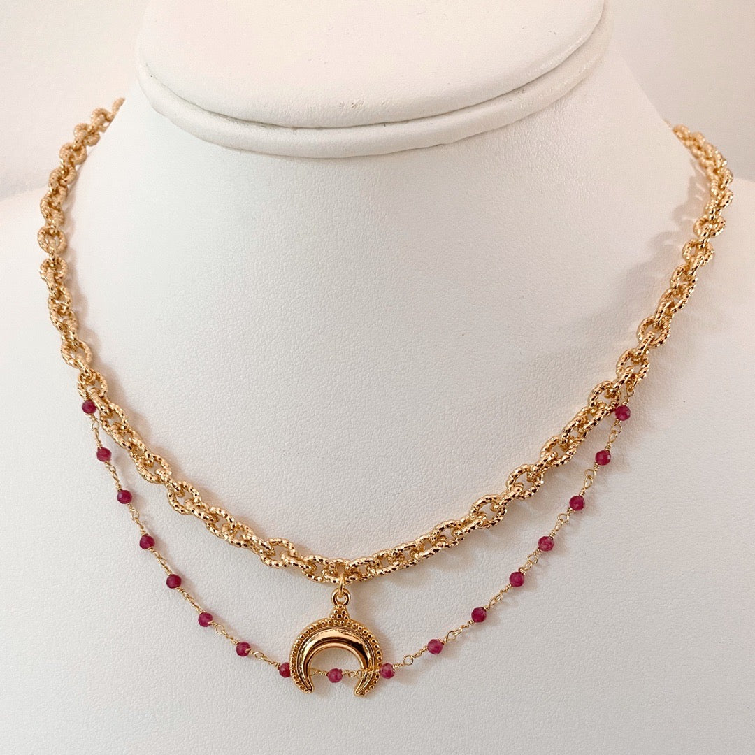 Exemple de création : Collier Cecilia – tuto Perles Corner