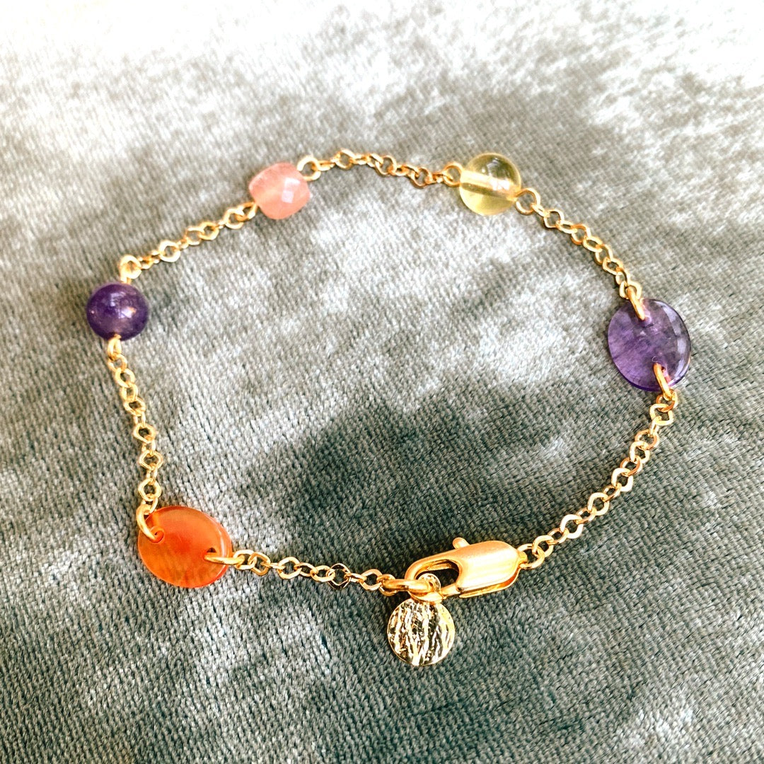 Exemple de création : Bracelet Eden – tuto Perles Corner