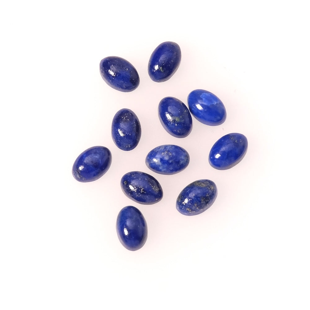 Cabochon en pierre naturelle Ovale 6 x 4mm Lapis Lazuli
