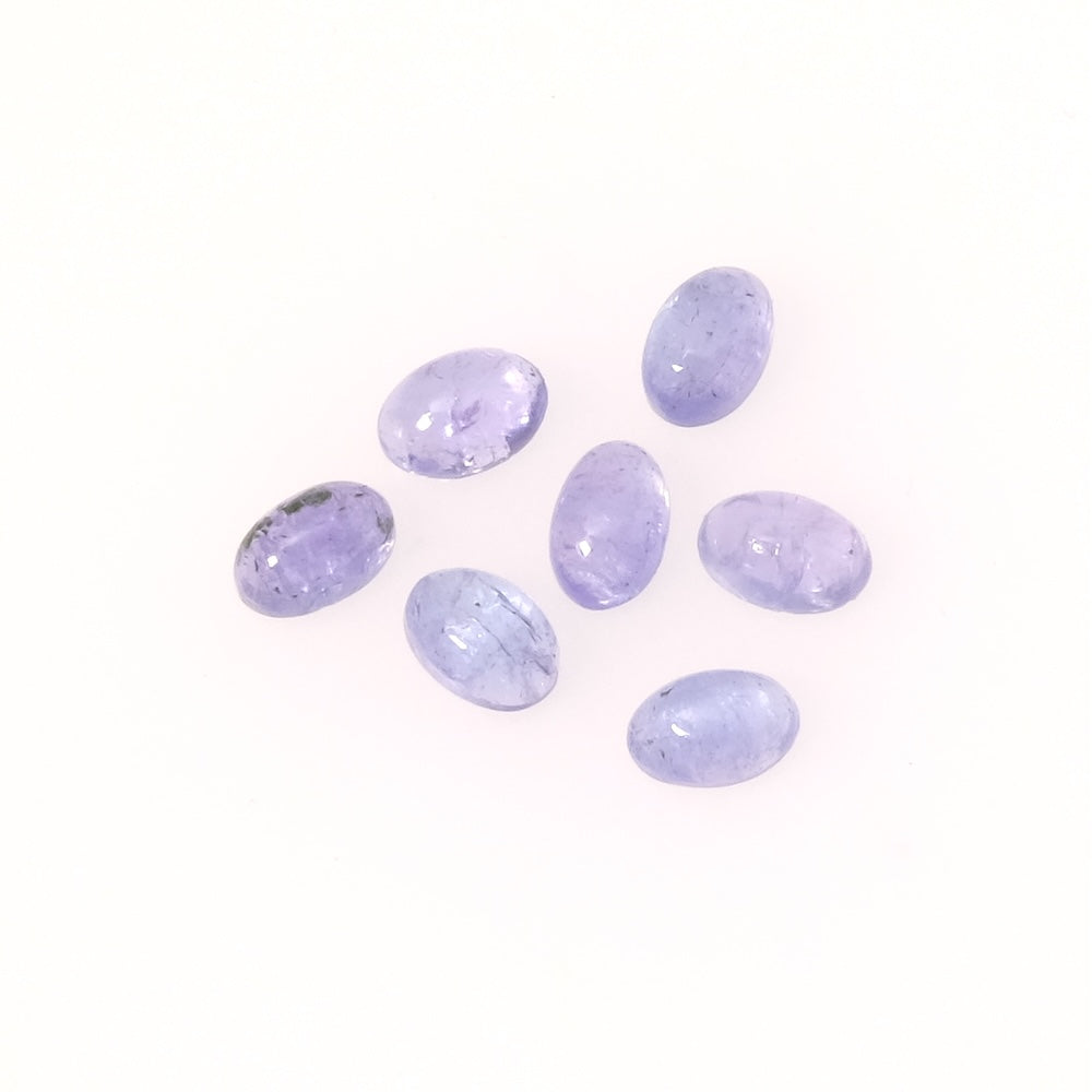 Cabochon en pierre naturelle Ovale 6 x 4mm en Tanzanite