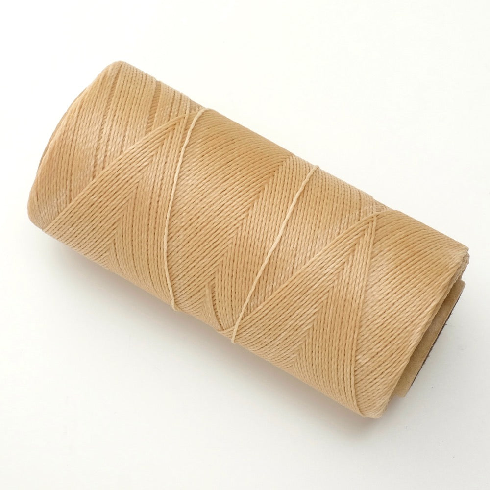 10 Mètres de fil ciré Linhasita 1mm pour micro macramé - Lin