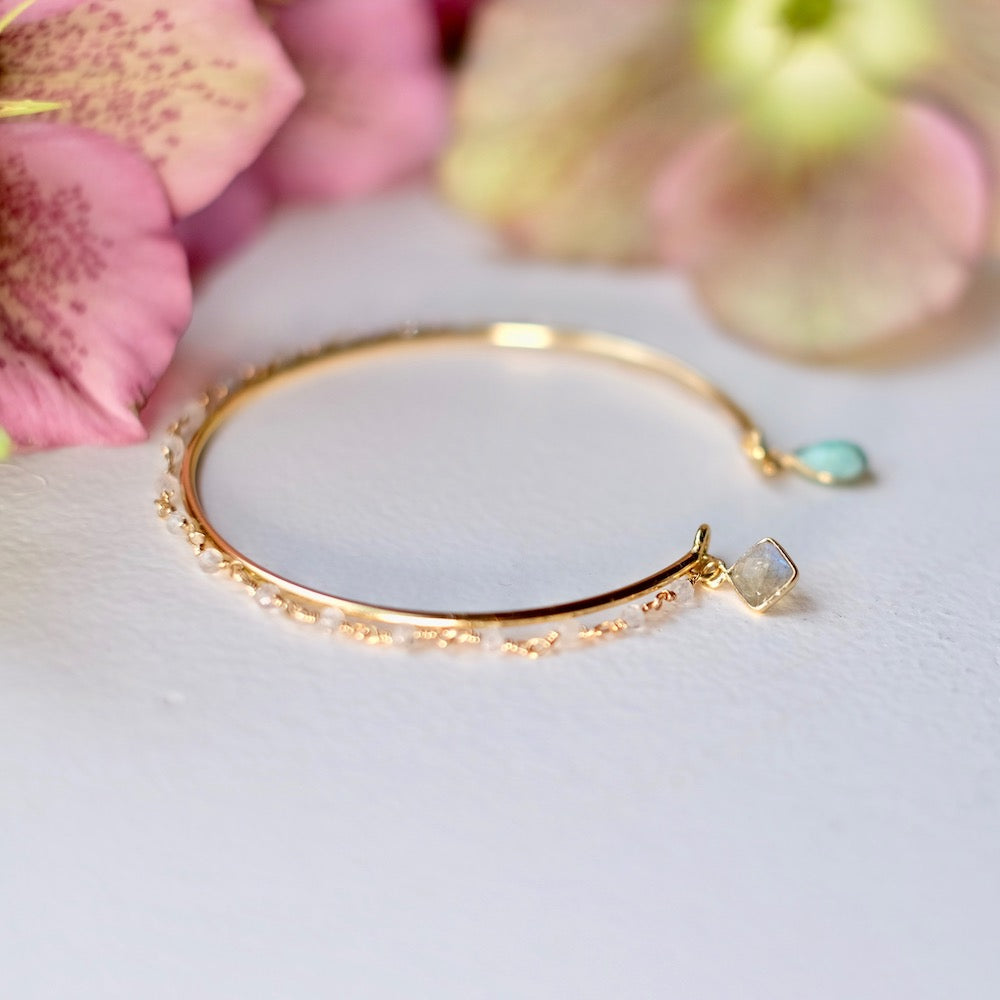 Exemple de création : Bracelet Flora – tuto Perles Corner