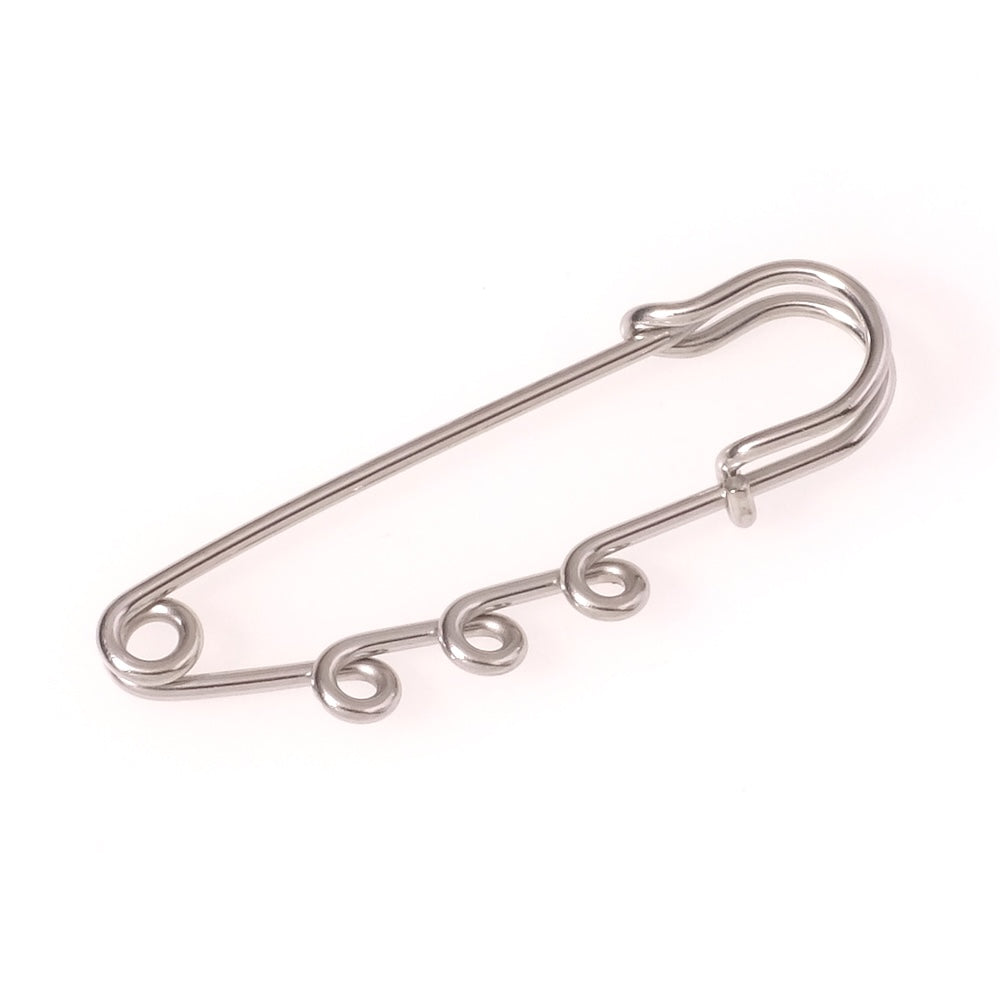 Epingle à nourrice broche en acier inoxydable 304 argenté