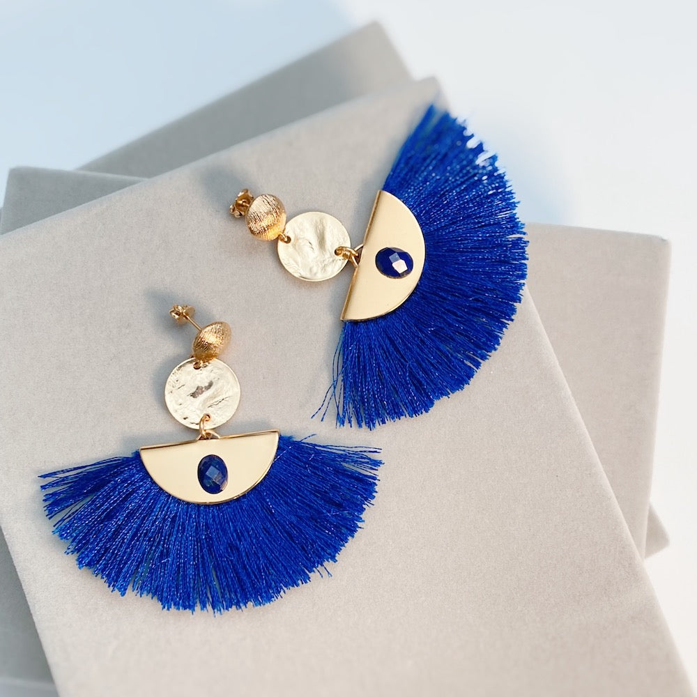 Exemple de création : Boucles Andalouse – tuto Perles Corner