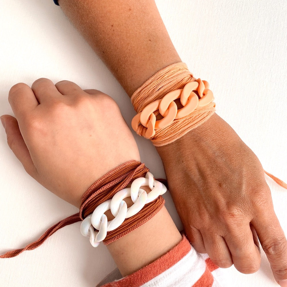 Exemple de création : Bracelet Summer vibes – tuto Perles Corner