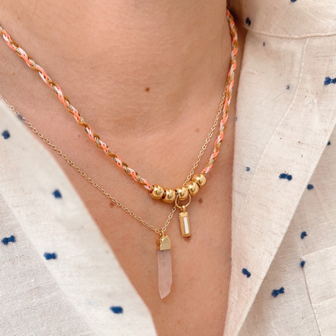 Exemple de création : Collier Linda – tuto Perles Corner