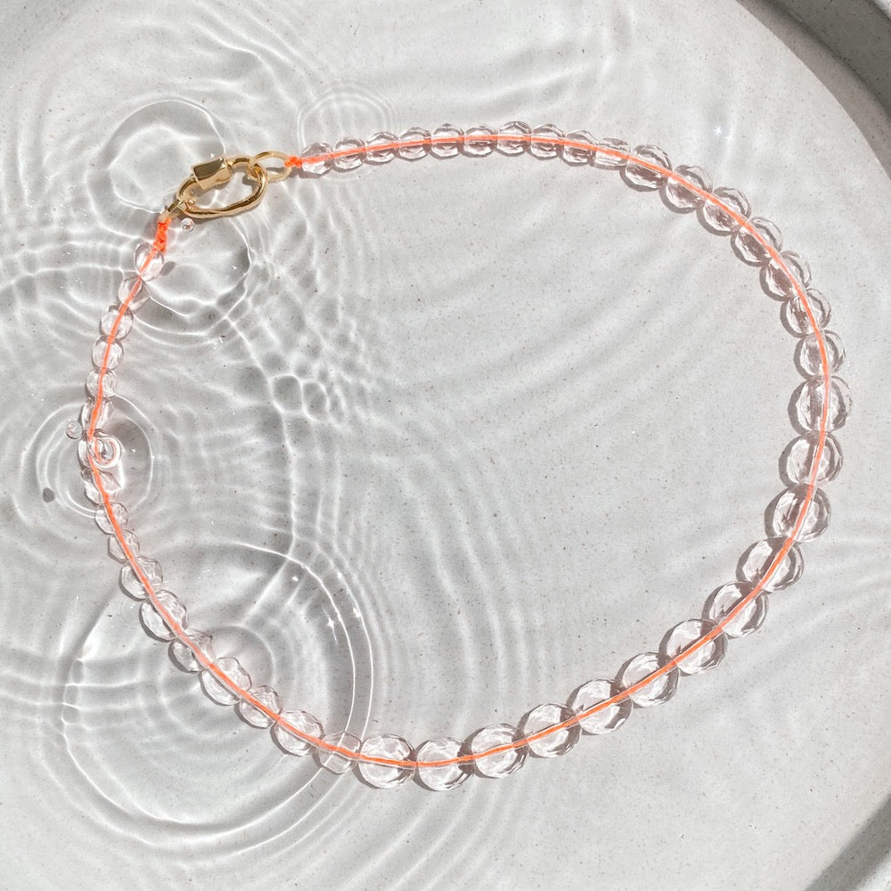 Exemple de création : Collier canicule – tuto Perles Corner