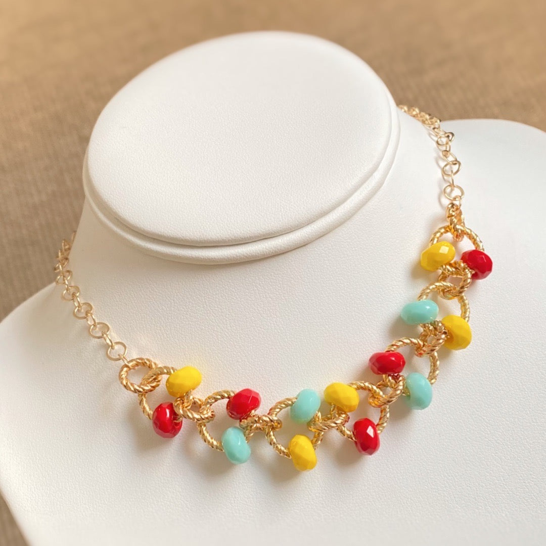 Exemple de création : Choker Kristen – tuto Perles Corner