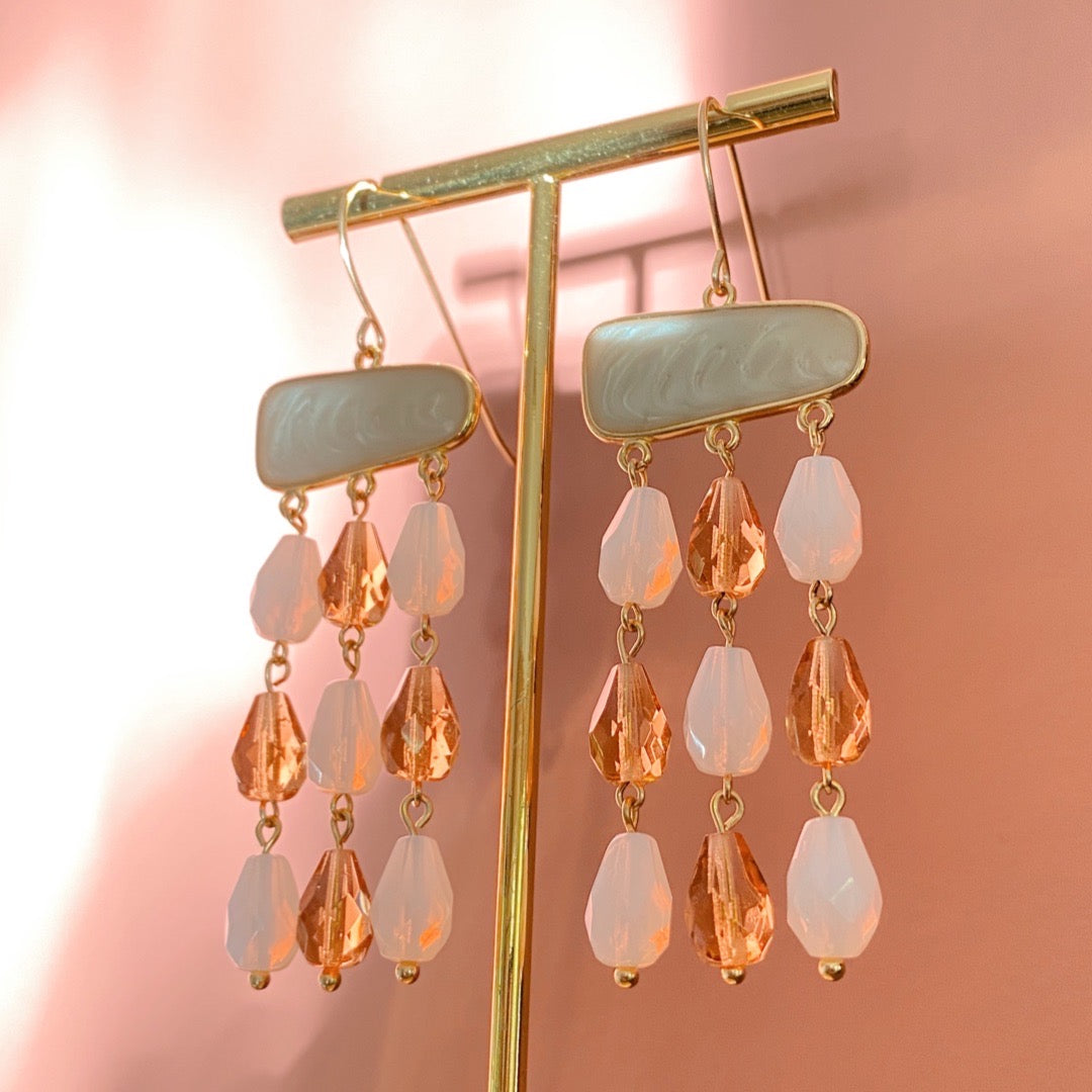 Exemple de création : Boucles d'oreilles Sofia – tuto Perles Corner