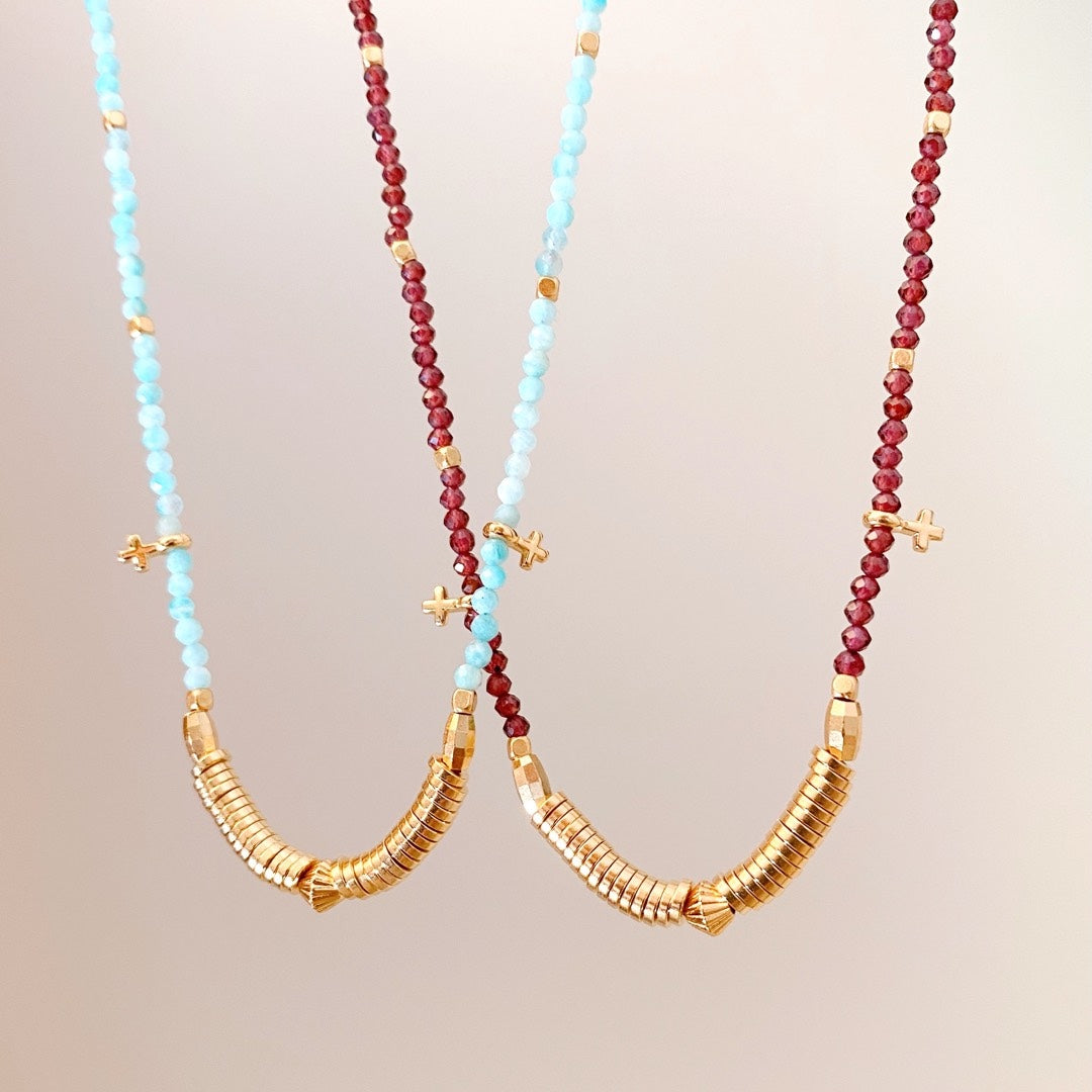 Exemple de création : Collier Choker Sofia – tuto Perles Corner