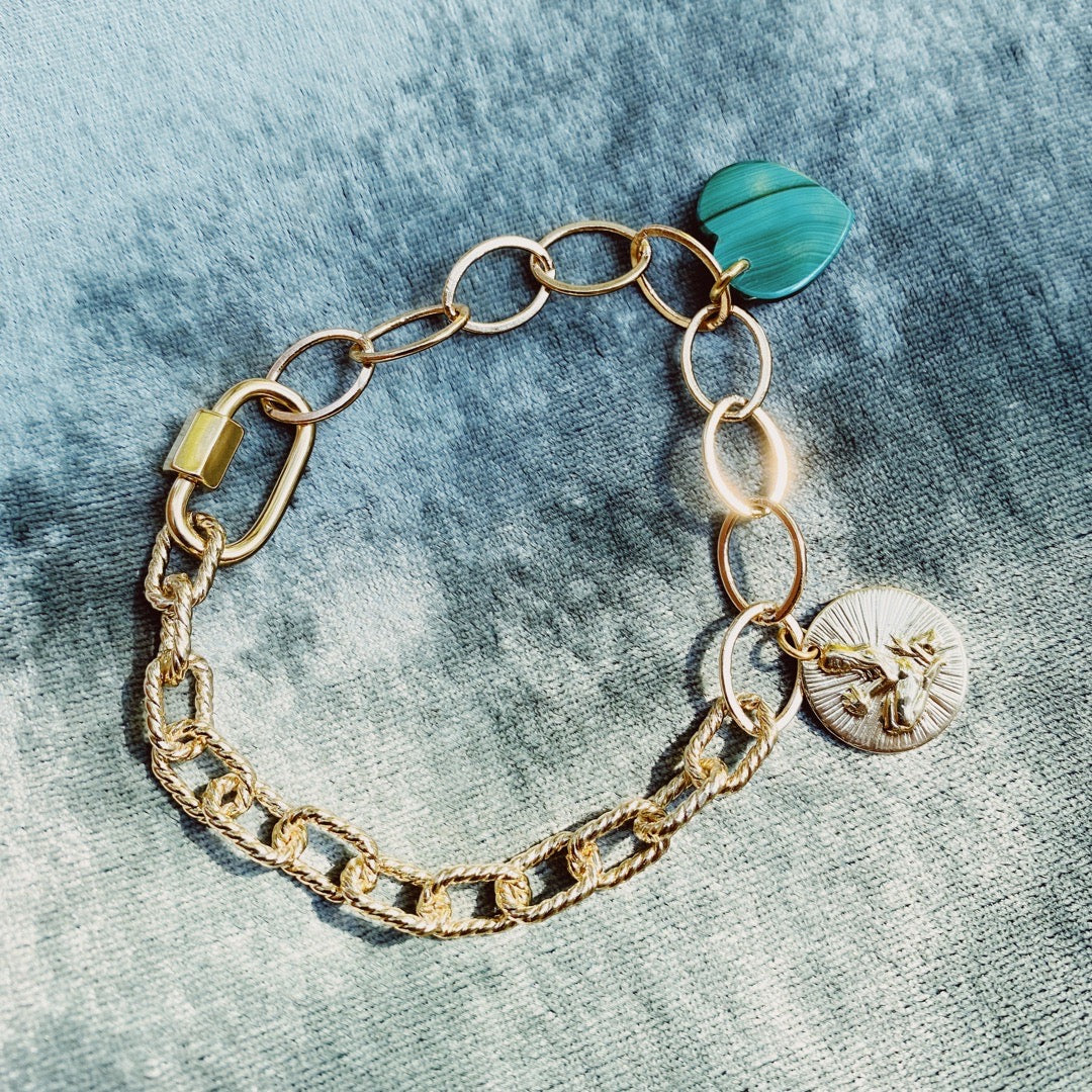 Exemple de création : Bracelet Virgo – tuto Perles Corner