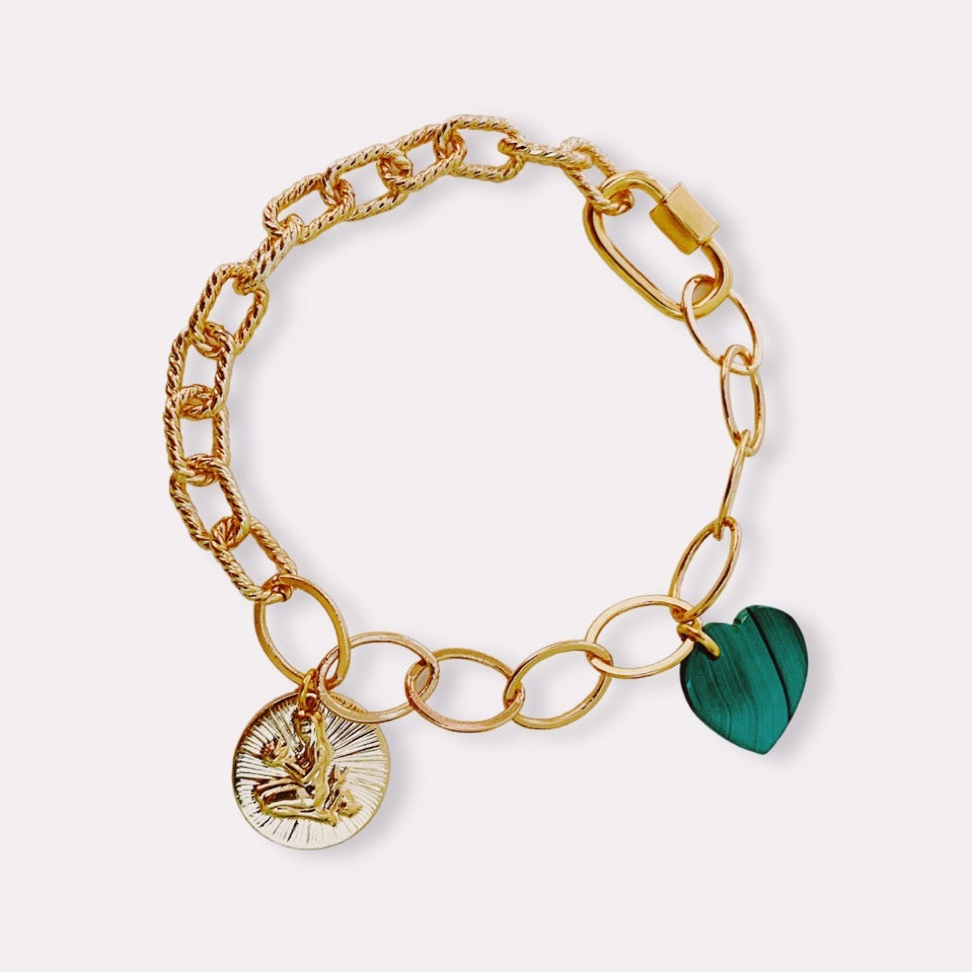 Exemple de création : Bracelet Virgo – tuto Perles Corner