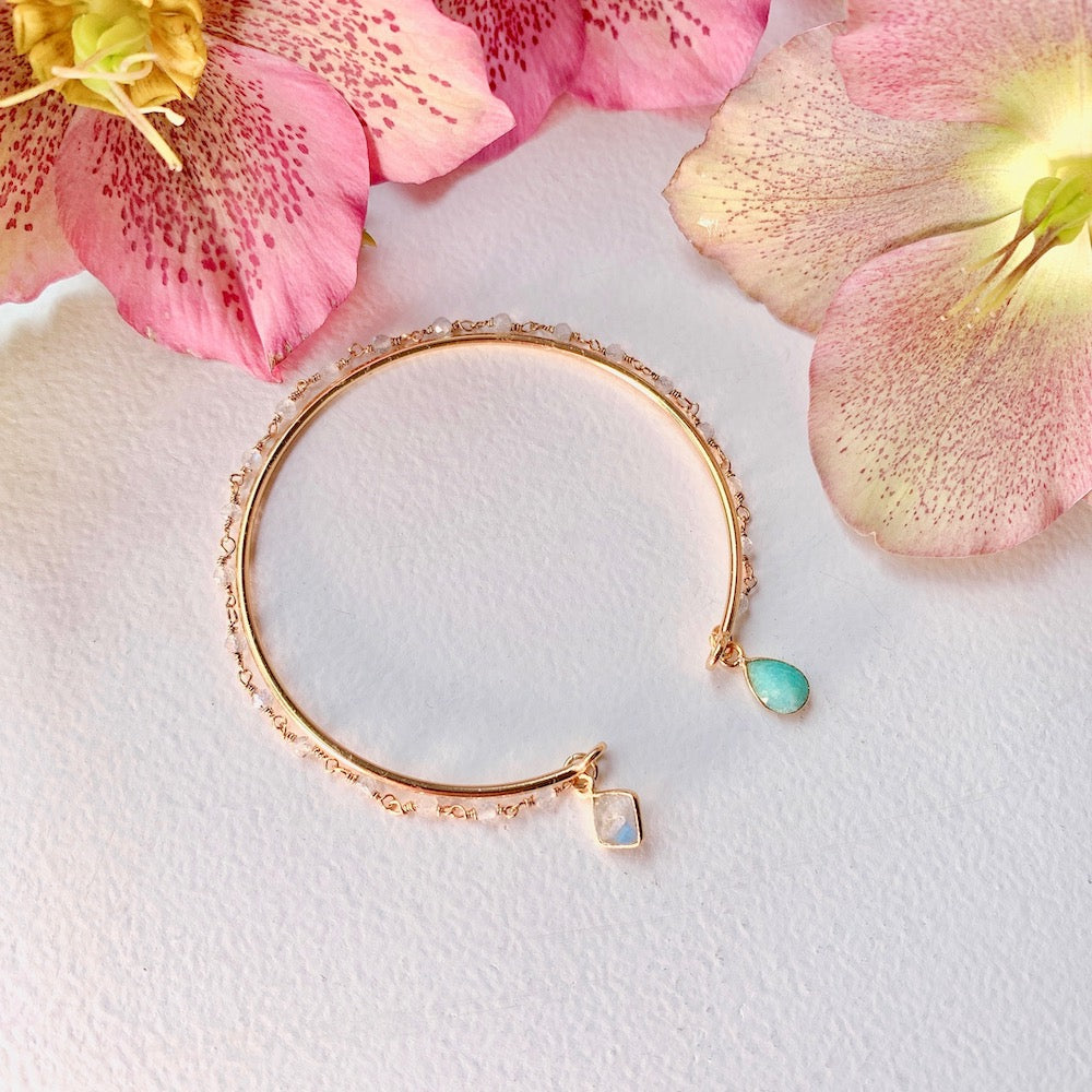 Exemple de création : Bracelet Flora – tuto Perles Corner