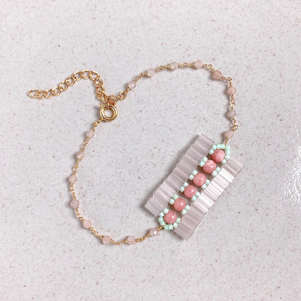 Exemple de création : Bracelet Tila – tuto Perles Corner