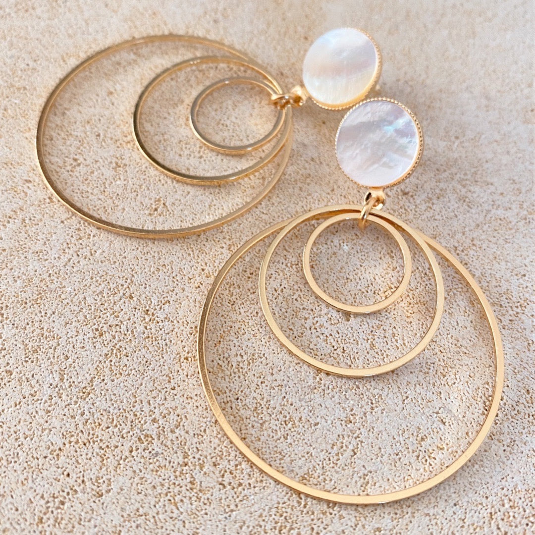 Exemple de création : Boucles Paname – tuto Perles Corner