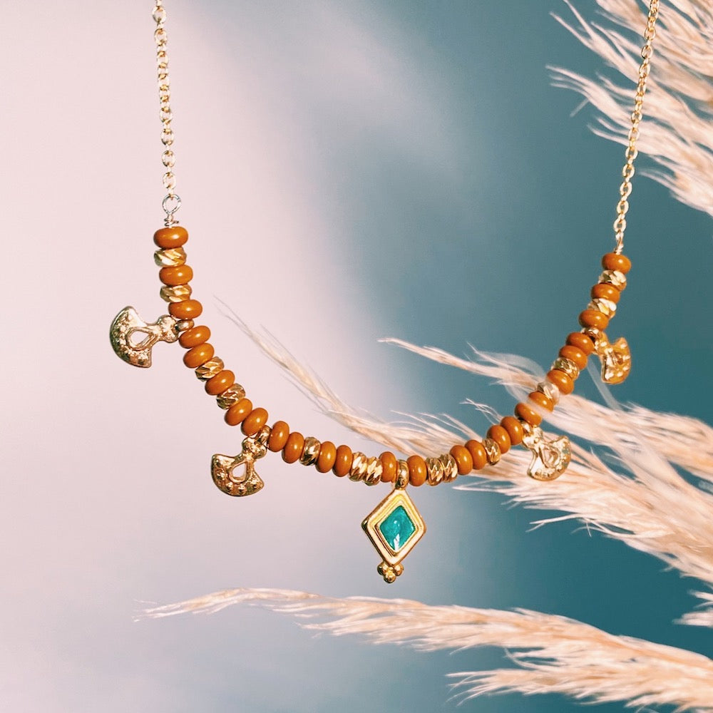Exemple de création : Collier Chloé – tuto Perles Corner