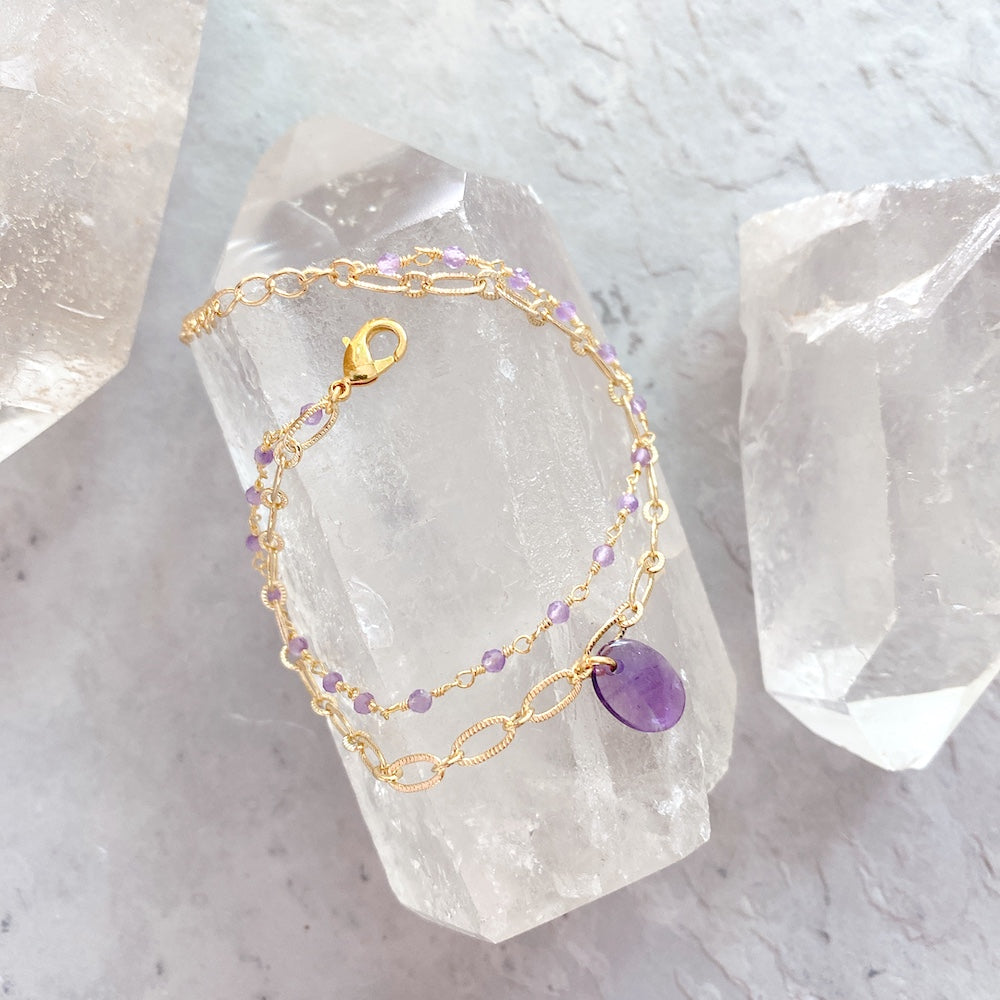Exemple de création : Bracelet stones – tuto Perles Corner