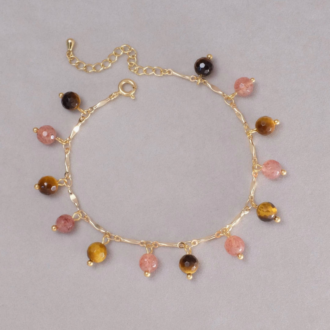 Kit Bijoux Perles Corner - Bracelet perles en pierres naturelles
