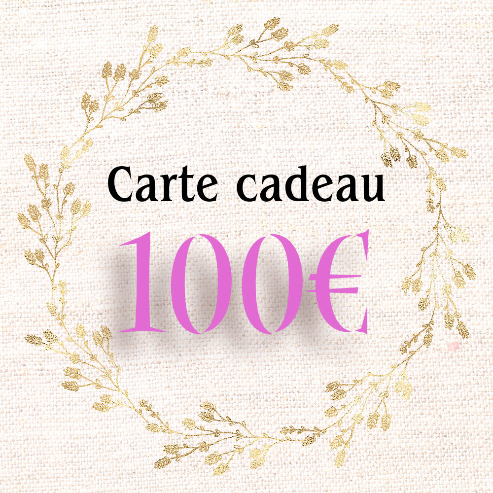 100€ - La Carte Cadeaux Perles Corner