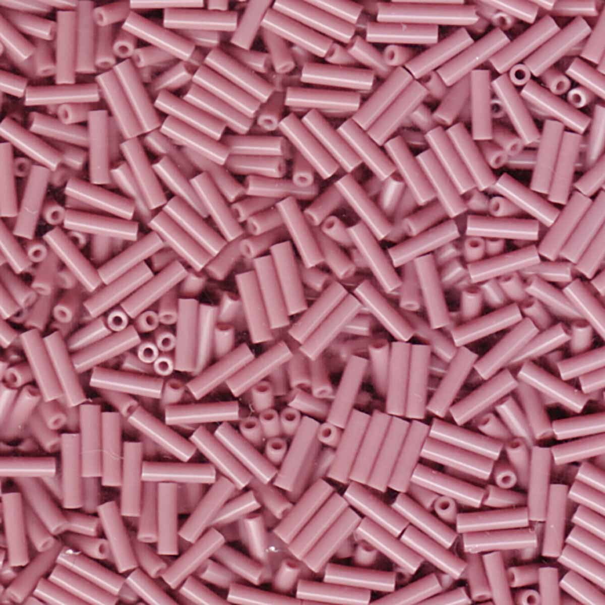 Perles Miyuki Bugles 6 mm mauve opaque BGL2-9410