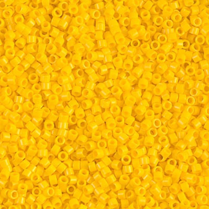 Perles Miyuki Delica 11/0 canari opaque DB1132