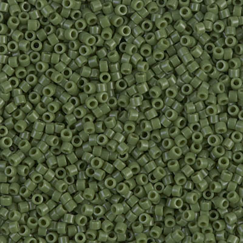 Perles Miyuki Delica 11/0 avocat opaque DB1135
