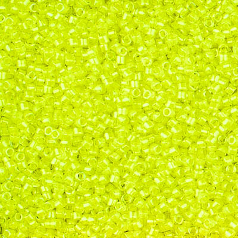 Perles Miyuki Delica 11/0 citron vert lumineux DB2031