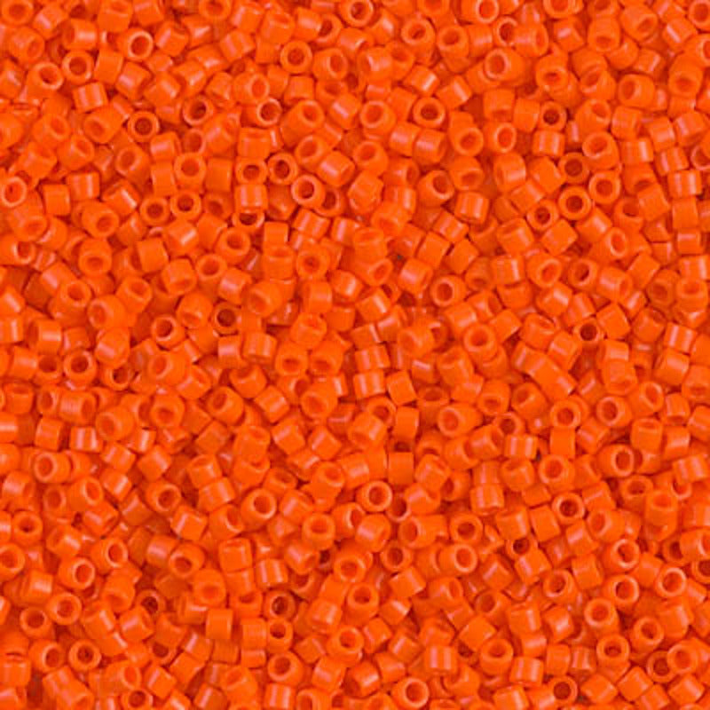 Perles Miyuki Delica 11/0 orange opaque DB0722
