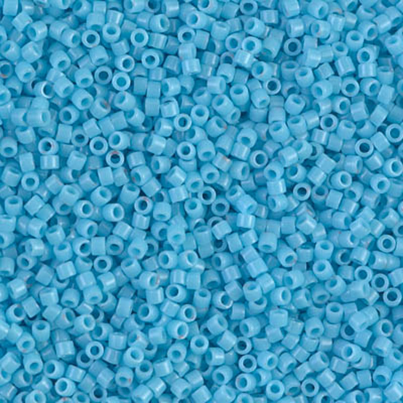 Perles Miyuki Delica 11/0 turquoise opaque DB0725