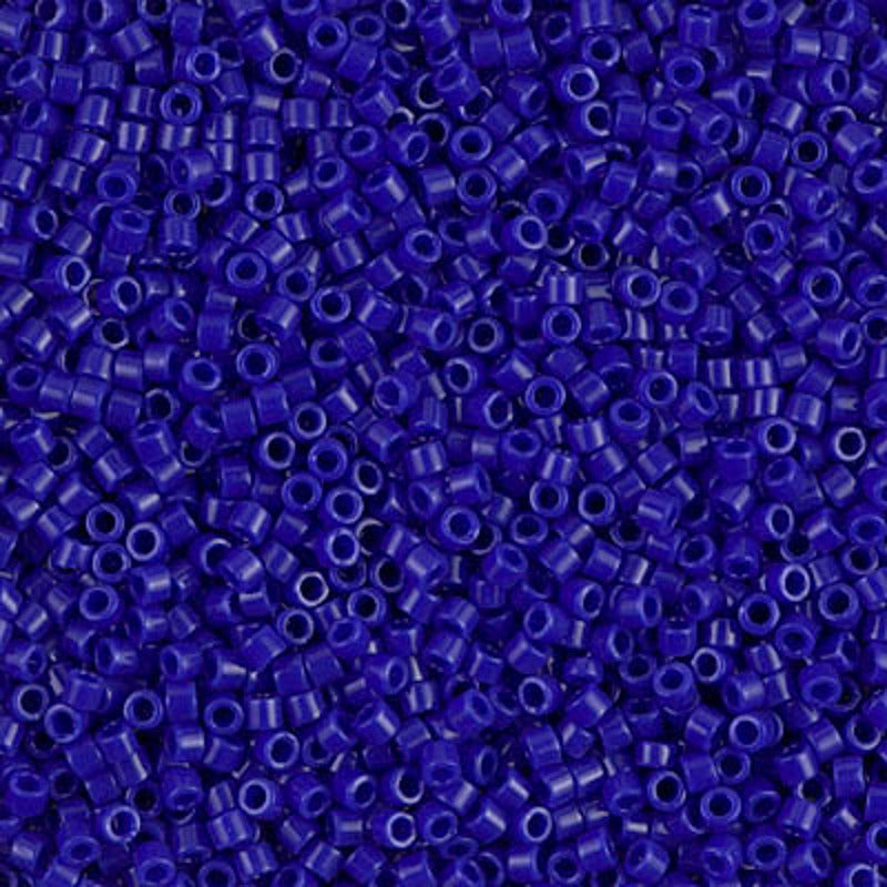 Perles Miyuki Delica 11/0 cobalt opaque DB0726