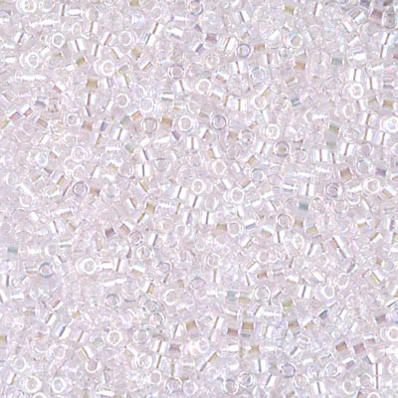 Perles Miyuki Delica 11/0 doublé rose clair AB DB0082