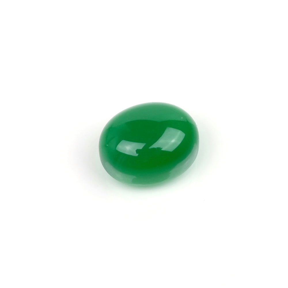 Cabochon pierre naturelle Ovale 8 x 10mm Onyx vert