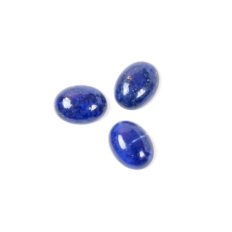 Cabochon pierre naturelle Ovale 6 x 8mm Lapis Lazuli