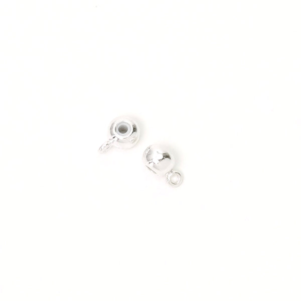 2 Apprets Béliers Clips Argent 925 Pour Bijoux DIY - 8x3.5x2.5mm - Neuf, Fabrication Française