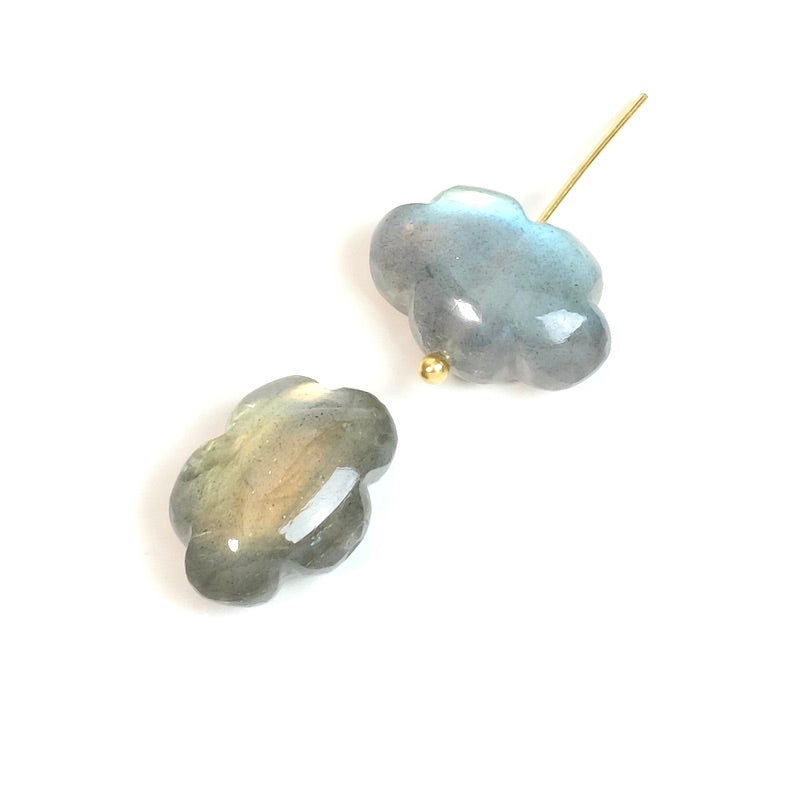 Perle Nuage en pierre naturelle Labradorite - Protection