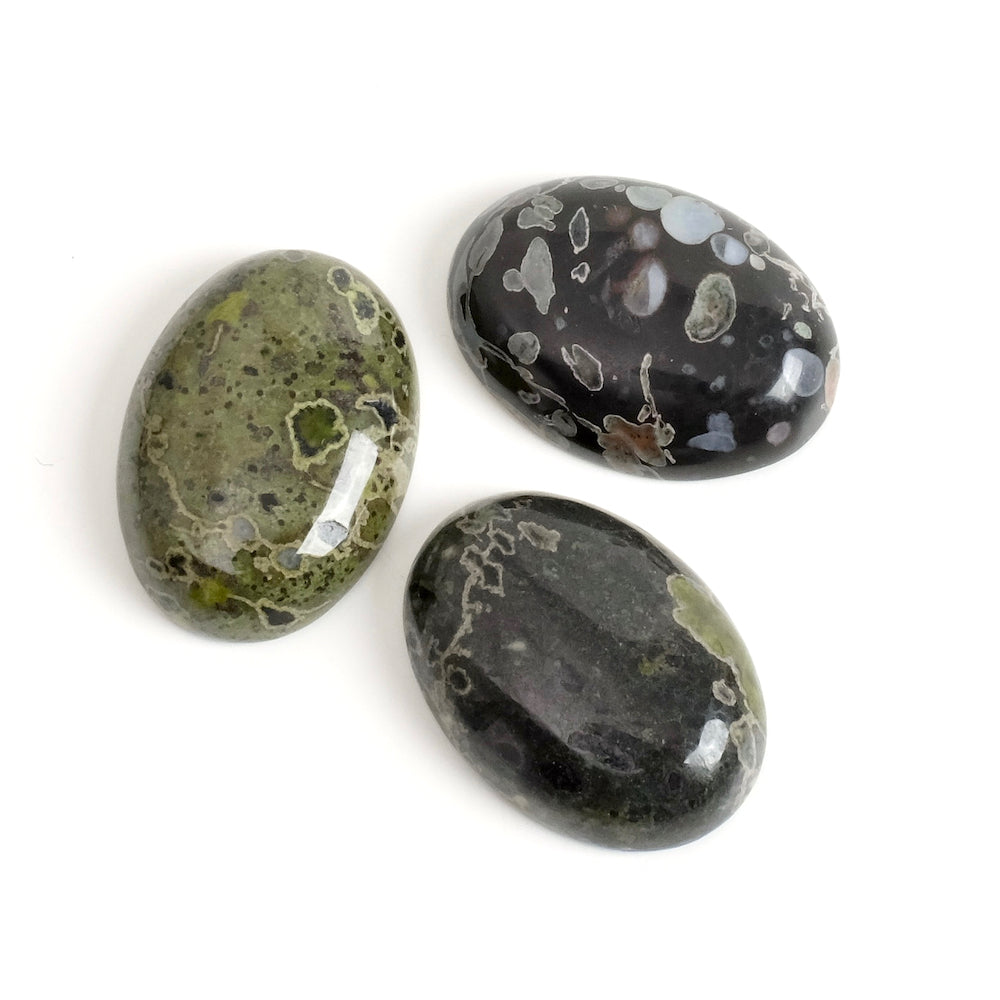 Cabochon pierre naturelle Ovale 18 x 25mm Jaspe