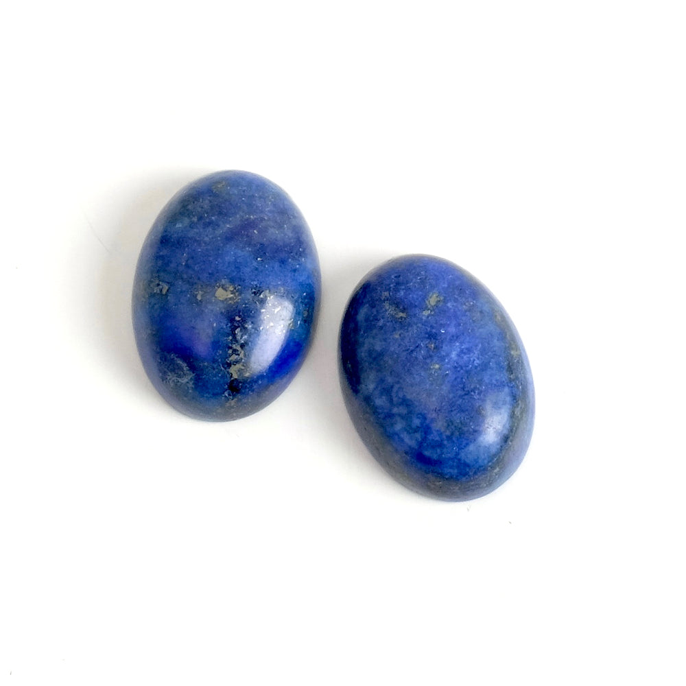 Cabochon pierre naturelle Ovale 13 x 18mm Lapis Lazuli