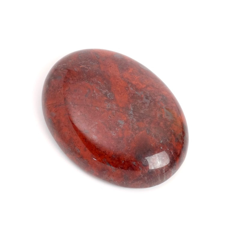 Cabochon pierre naturelle Ovale 30 x 40mm Jaspe rouge