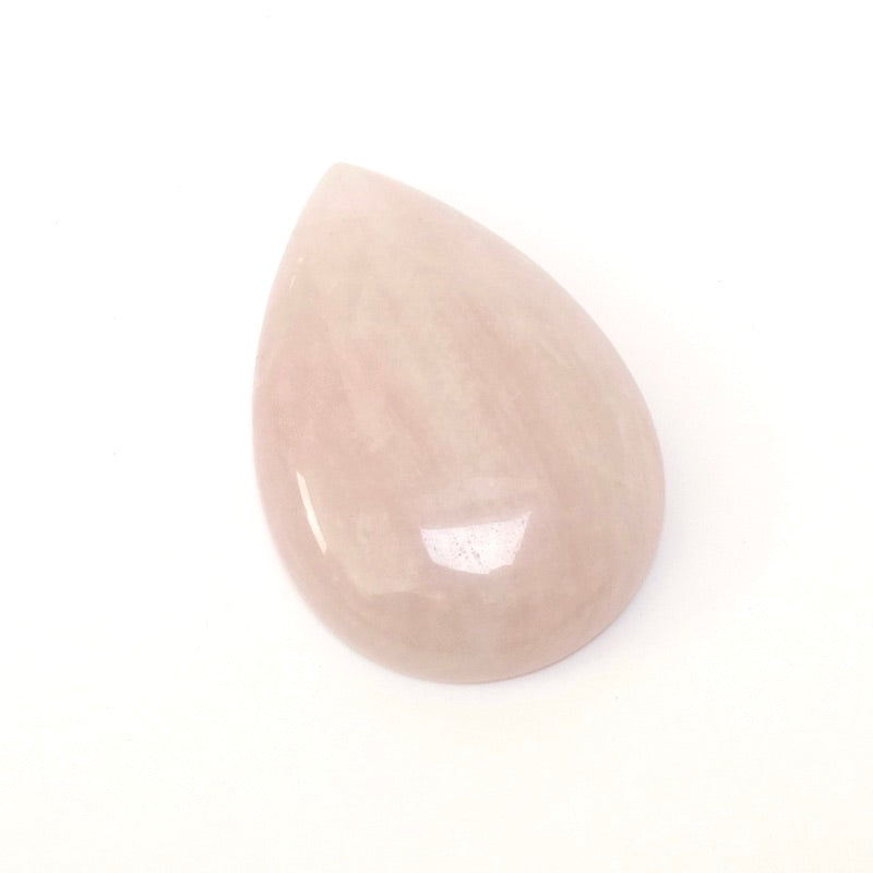 Cabochon pierre naturelle Goutte 34,3 x 24,3mm Quartz rose