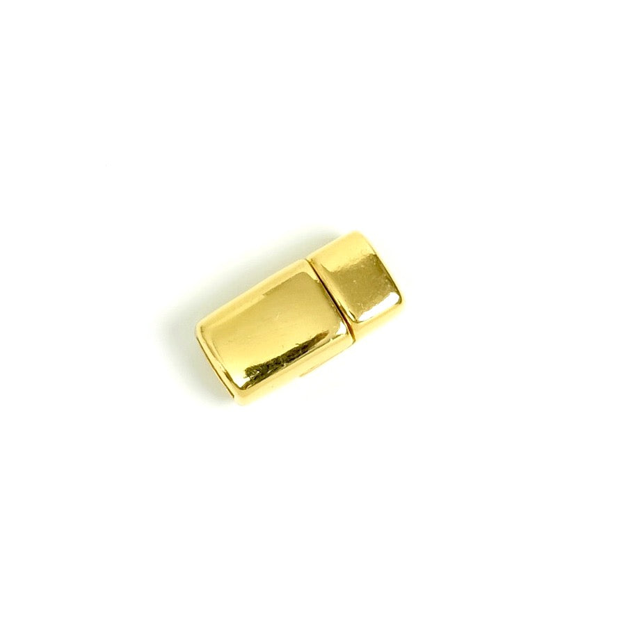 Class magnetico Zamak dorato per cinturino da 6 mm