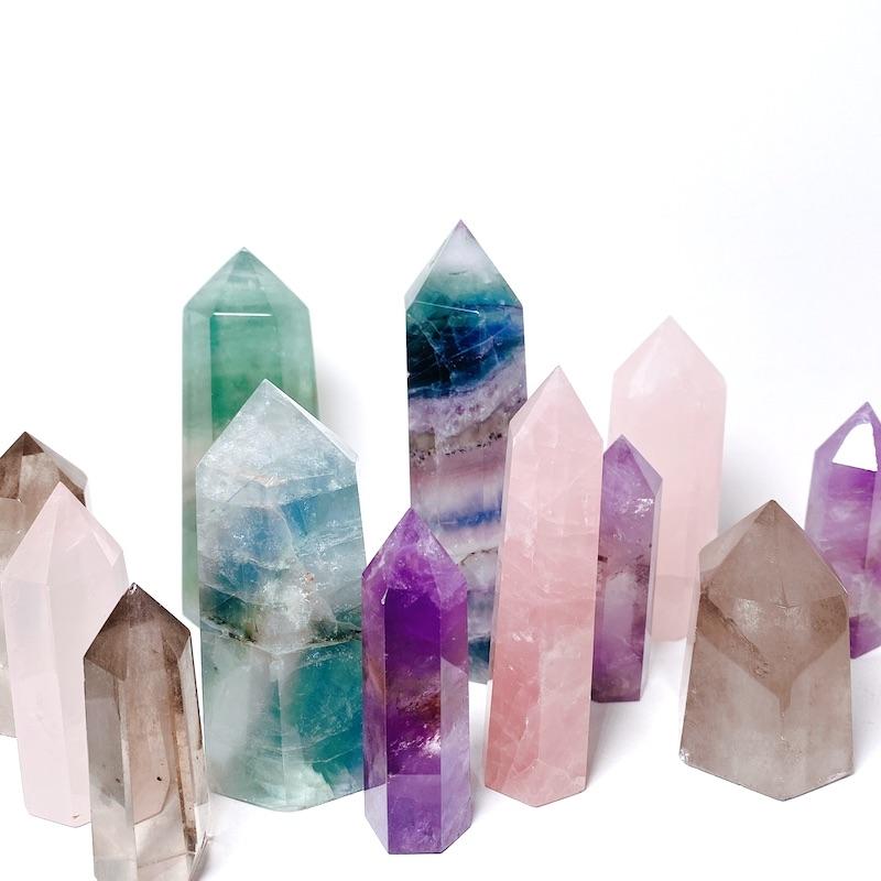 Pointe de Quartz Fumé - Pure Minéral