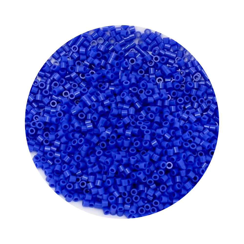 5 grammes de perles Miyuki Délica 15/0 Opaque Dark Blue DBS 0726