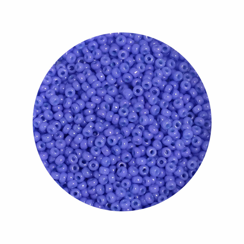8 grammes de perles Miyuki Rocailles 11/0 Opaque Violet N°1477