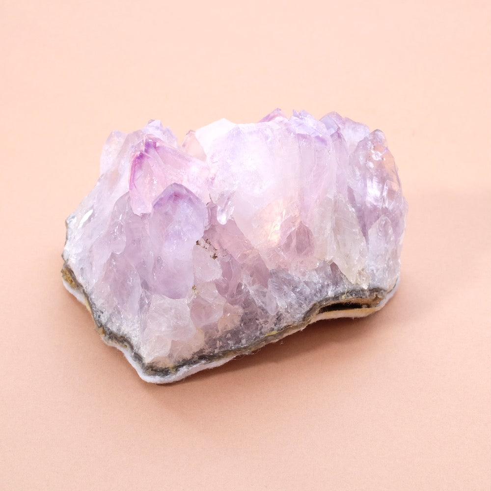 Amethyst candlestick - Pure Minéral